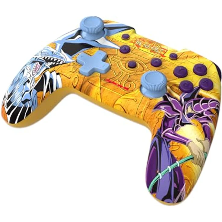 Freaks and Geeks Yu-Gi-Oh Dragon Nintendo Switch Controller wireless gelb – Bild 5