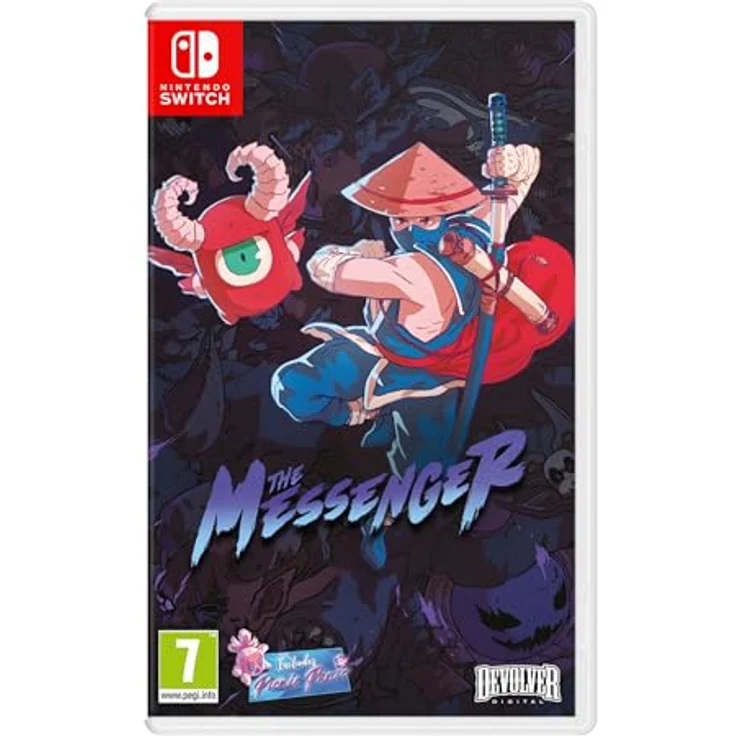 Devolver Digital The Messenger - Switch, Nintendo Switch Spiel mit Picnic Panic DLC, dynamisches Gameplay und Charakter-Upgrades – Bild 1