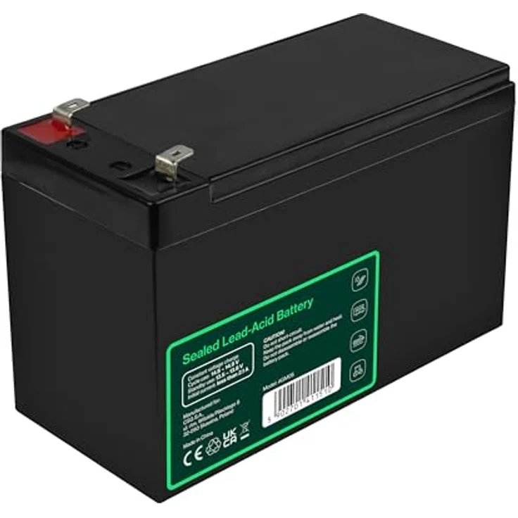 Green Cell USV-Akku, 7.2 Ah, Schwarz, Sealed Lead Acid (SLA) – Bild 4