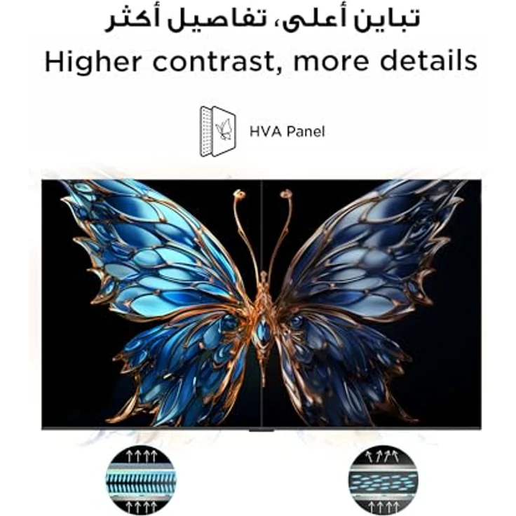 TCL 55P6K LED TV, 55 Zoll 4K HDR Smart TV mit Google TV, Dolby Audio, Motion Clarity, HDMI 2.1, kompatibel mit Google Assistant und Alexa – Bild 4