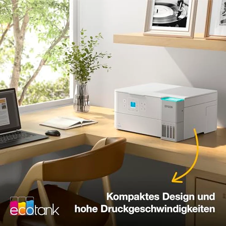 EPSON EcoTank ET-2956, 3-in-1 Tintentankdrucker in Weiß mit Duplex, WiFi, Apple AirPrint und 40 Euro CashBack – Bild 12