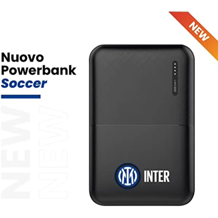 Techmade Inter Power Bank 5000 mAh, dünn und kompakt, tragbares Ladegerät mit 2 USB-Anschlüssen und USB-C, schnelles Aufladen für iPhone, Samsung, Huawei Smartphones – Bild 5
