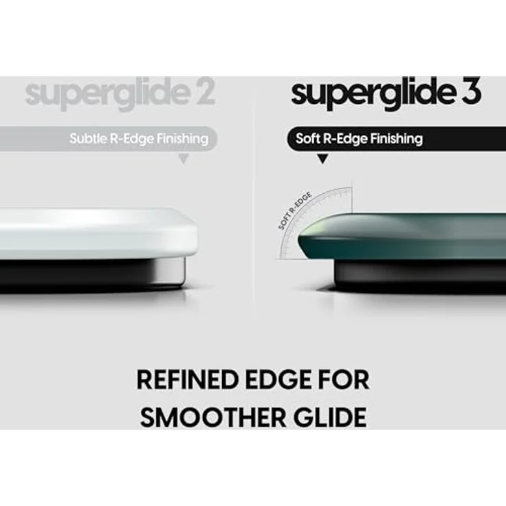 Pulsar Superglide V3 Glass Pad Type-S, großes Gaming Mauspad aus Glas, optimiert für Speed, grün, 420 x 330 mm – Bild 4