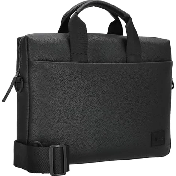 Hugo Ethon 2.0 Aktentasche, 37 cm, grau, 100% Polyurethan, ideal für Laptops – Bild 5