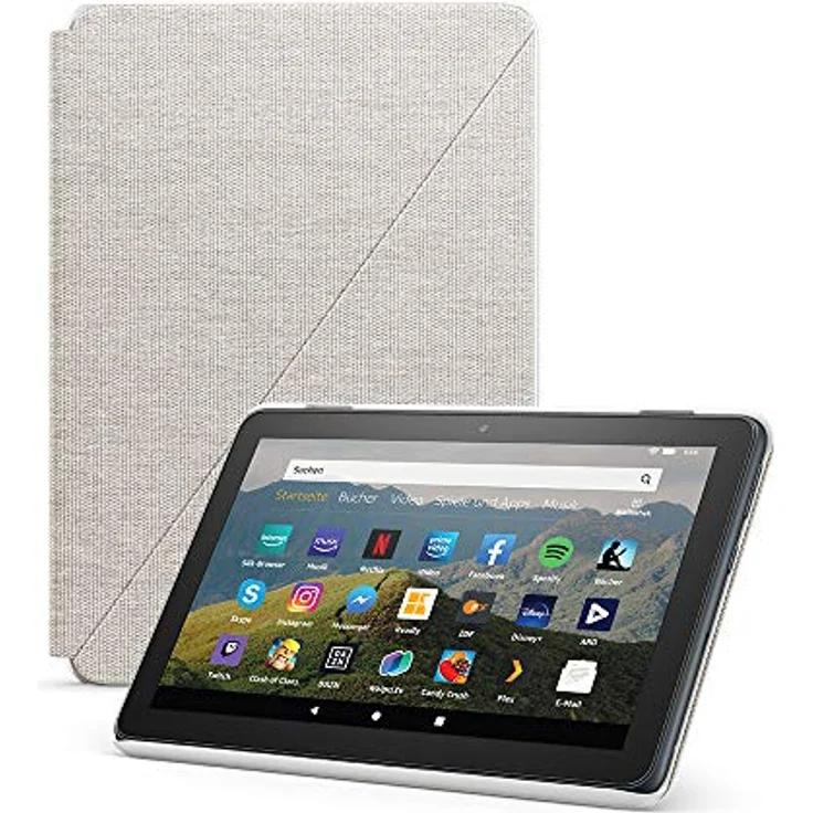 Hülle für Fire HD 8-Tablet | Kompatibel mit der 10. Generation (2020), Sandstein – Bild 2