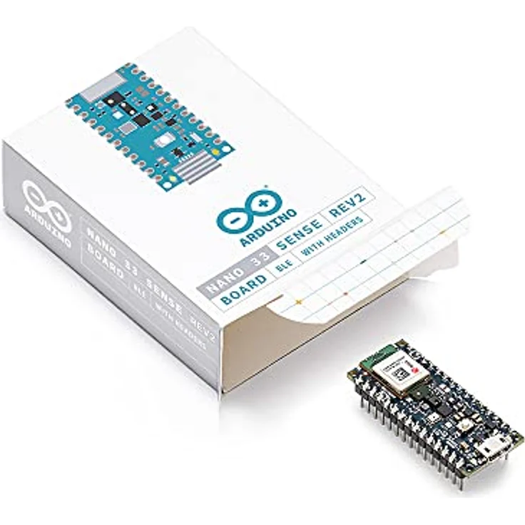 Arduino Nano 33 BLE Sense Rev.2, Einplatinencomputer mit nRF52840 Prozessor, 9-Achsen IMU und integrierten Sensoren – Bild 3