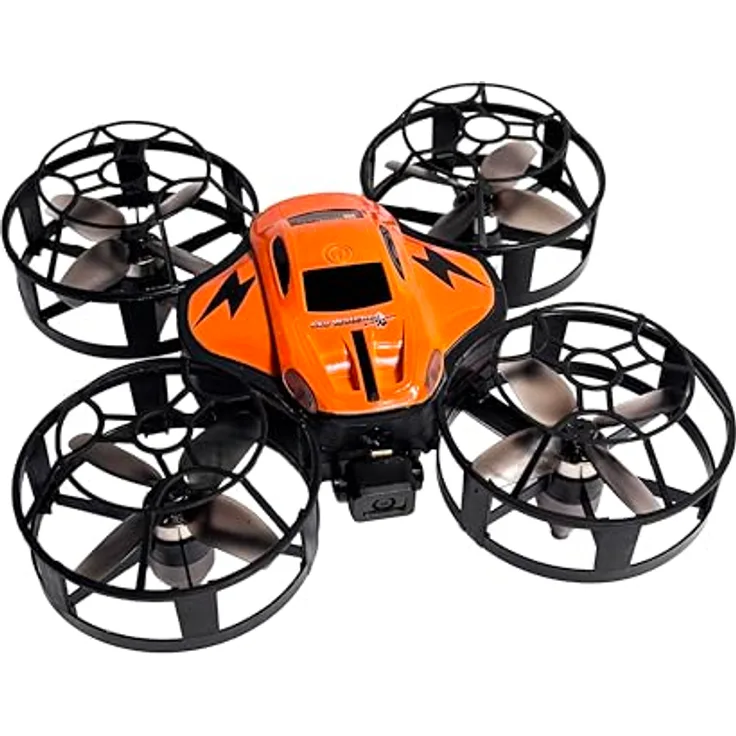 DF Models SkyWatcher Surrender FPV, Kameradrohne mit HD-Kamera und Monitor, Flugzeit bis 10 Minuten, Brushless Motoren