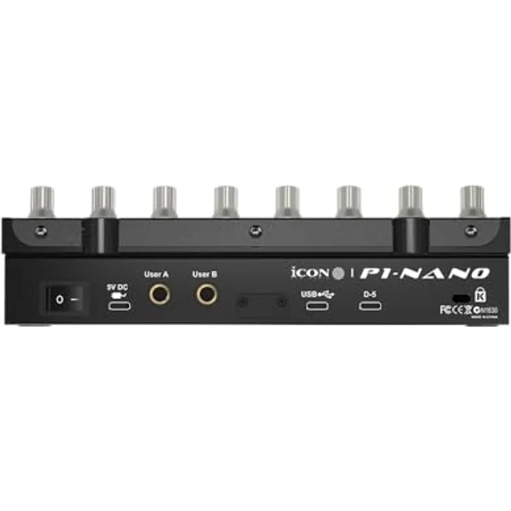iCON Pro Audio P1-Nano/D5 USB MIDI DAW Controller, anpassbarer Touchscreen, motorisierter Fader, 8 Drehregler, nahtlose Integration mit gängigen DAWs – Bild 4