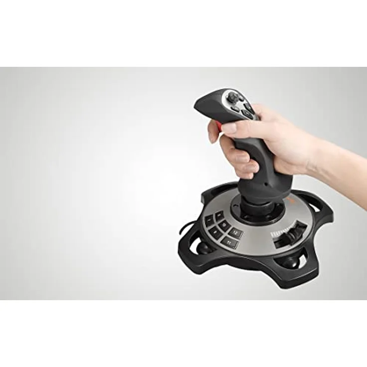 PXN Joystick -2113 PRO, Realistischer Flight Control Joystick mit Vibrationssystem, kompatibel mit Windows XP, 7, 8 und 10 – Bild 7
