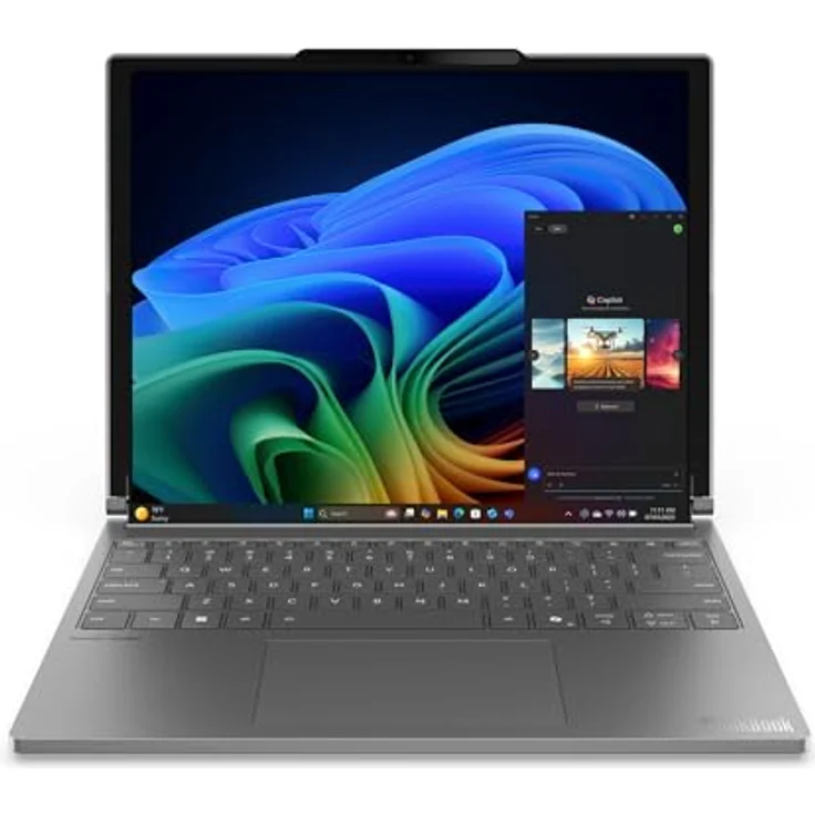 Lenovo ThinkBook Plus G6 Rollable, 14" Notebook mit Intel Core Ultra 7 258V, 32 GB RAM, 1 TB SSD, 2K-Display, Grau – Bild 2