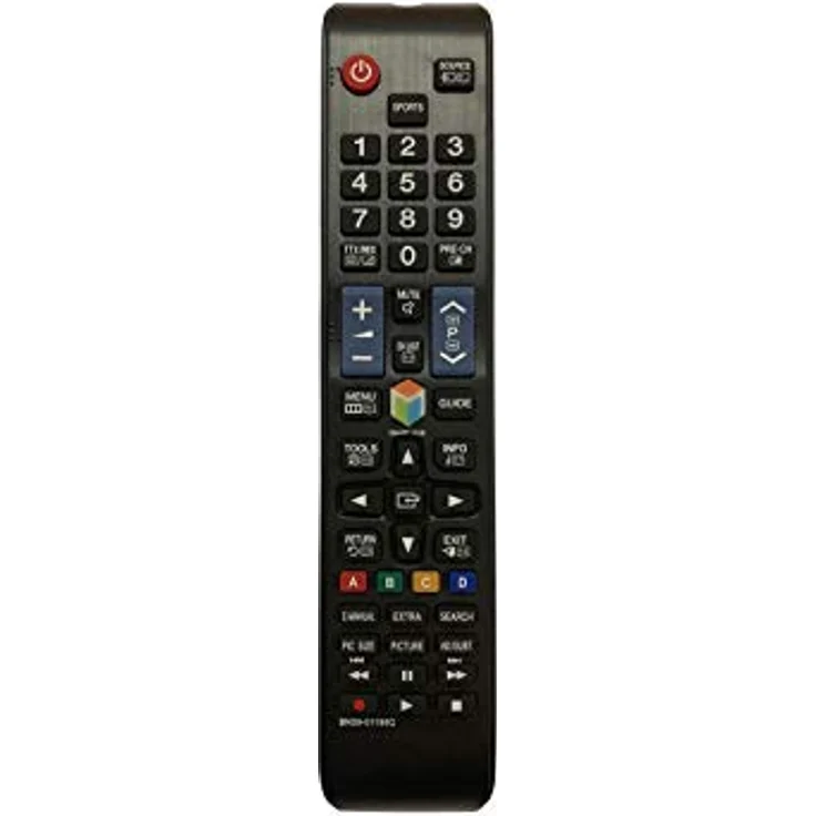 azurano Ersatz-Fernbedienung für Samsung BN59-01198Q, Universal-Fernbedienung ersetzt AA59-00570A, AA59-00621A, hohe Qualität, ohne Batterien – Bild 1