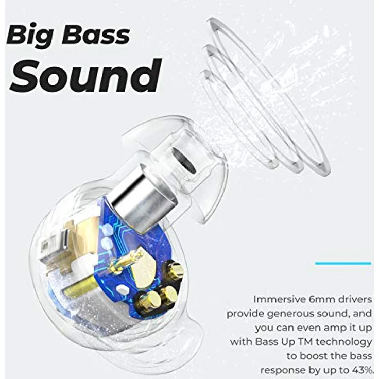 Tribit FlyBuds 3 schwarz In-Ear Kopfhörer – Bild 4