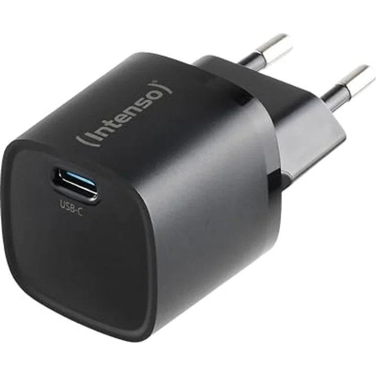 Intenso Power Adapter W30C², 30 W GaN USB-C® Ladegerät mit USB Power Delivery, Schwarz – Bild 2