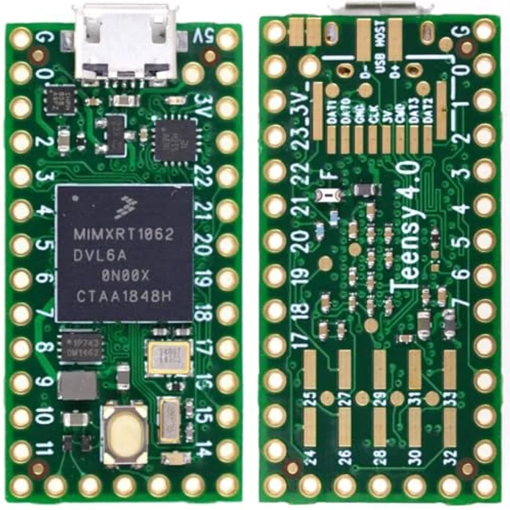 PJRC Teensy 4.0 Mainboard, 1024K RAM, 2048K Flash, 2 USB-Anschlüsse, ohne Pins – Bild 5