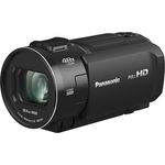 Panasonic HC-V900E-K, Semiprofessioneller Camcorder mit 24x optischem Zoom, 5-Achsen O.I.S, F1.8 Objektiv, Full HD, Schwarz