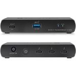 Sonnet Echo 5 Thunderbolt 4 Hub - Kompakter universeller Thunderbolt-4-Hub mit Vier Thunderbolt-4-Ports und 8K-Display-Unterstützung