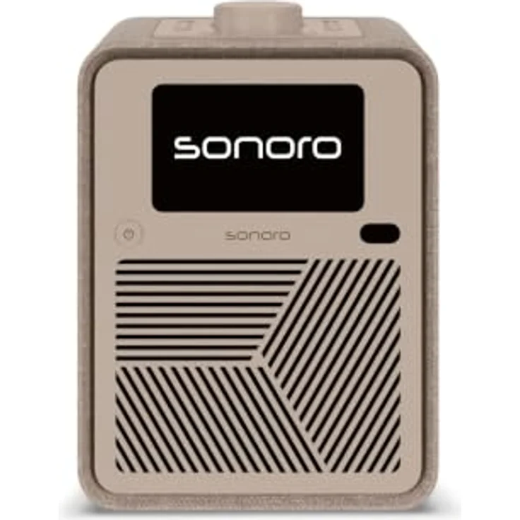 Sonoro ATRON, DAB+ Digitalradio in Sand/Cremefarben mit Spotify, Deezer und Qobuz Unterstützung, TFT Display – Bild 1
