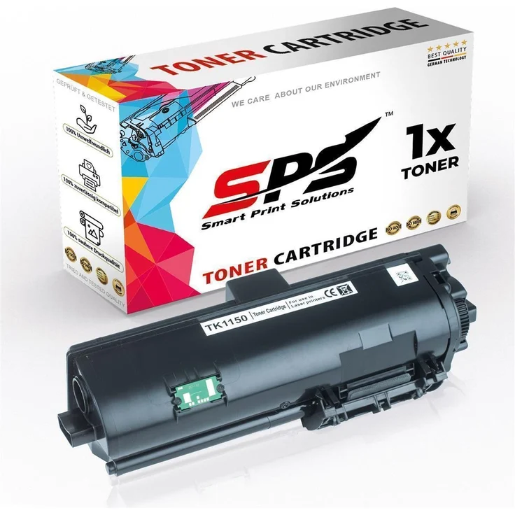 SPS Kompatibel Kyocera TK-1150 Toner Schwarz, Druckleistung 3000 Seiten für Kyocera Ecosys P2235DN, 1er Pack