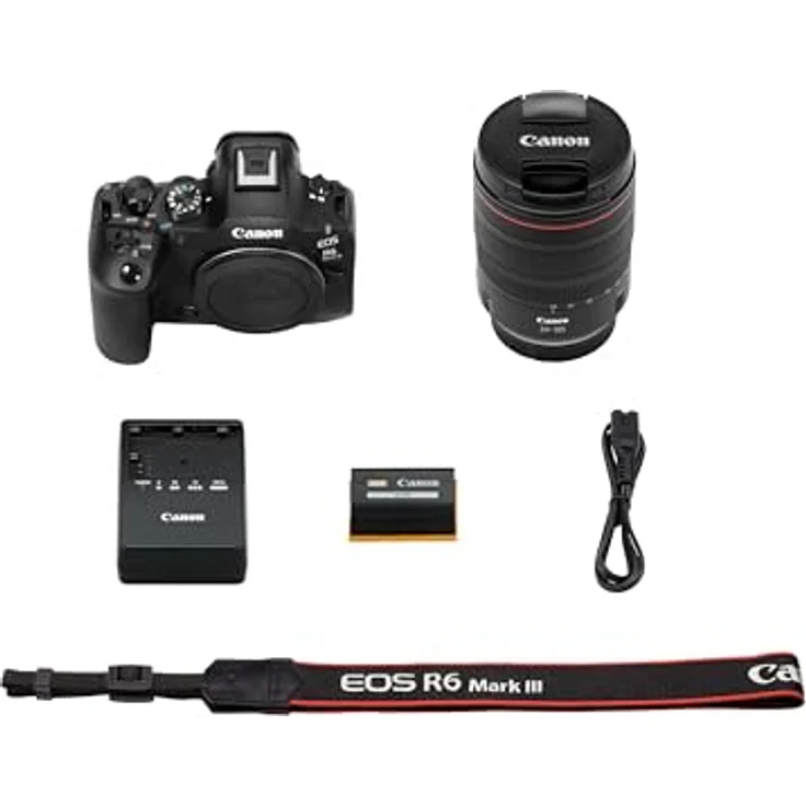 CANON EOS R6 MARK III Kit, spiegellose Systemkamera mit RF 24-105mm F4L IS USM, 32,5 MP, 7K-RAW-Video, WLAN, Touchscreen 7,5 cm – Bild 4