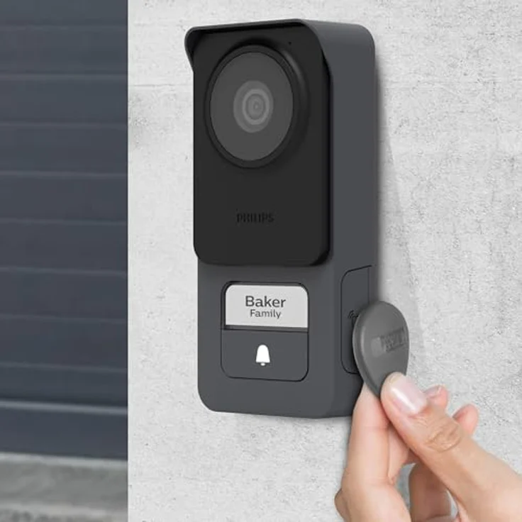 Philips Welcome Eye Connect 3, Videosprechanlage mit HD-Kamera, Infrarot-Nachtlichtfunktion und 165° Weitwinkelobjektiv – Bild 9