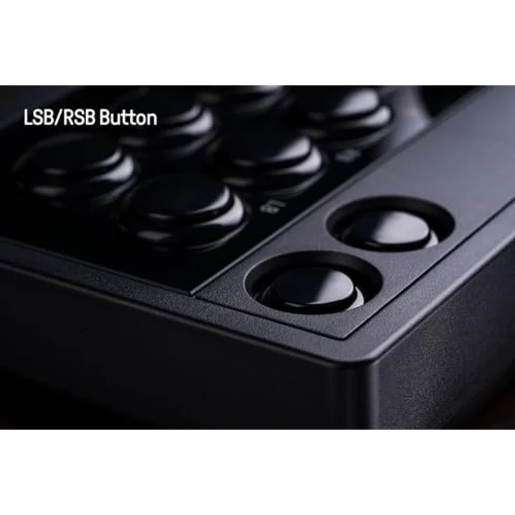 8bitdo Arcade Stick für Xbox, kabelloser Gaming Controller mit 3,5-mm-Audiobuchse, Schwarz – Bild 3