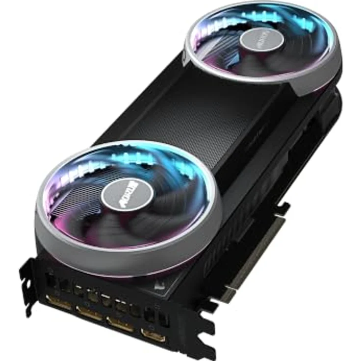 GIGABYTE GeForce RTX 5070 AORUS INFINITY, 12GB GDDR7 RAM, Overclocked, RGB Halo, 309mm Länge – Bild 5