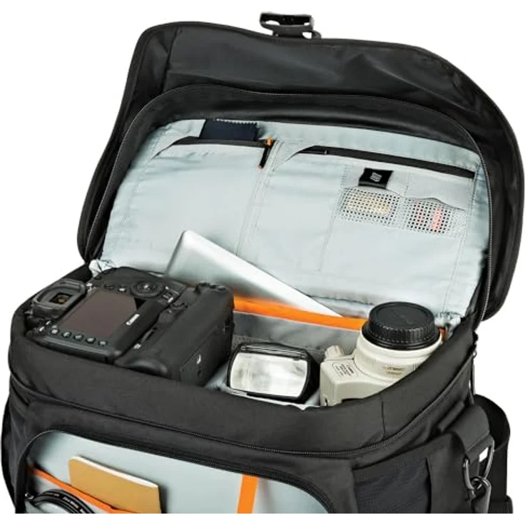 Lowepro Nova 200 AW II Black, Kuriertasche, Schwarz – Bild 5