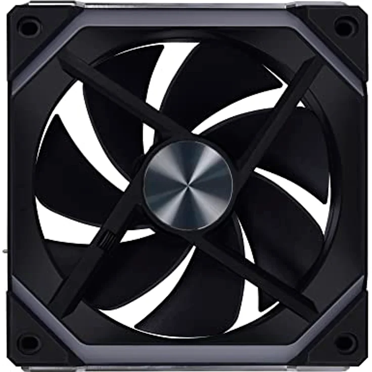 Lian Li PC Lüfter 120mm UNI FAN SL120 V2 RGB PWM - PC Fan - L-Connect 3-Software - 32 RGB-LEDs - Gehäuse Lüfter - RGB Lüfter 120mm - Gehäuselüfter 120mm - Lüfter PC - PC Lüfter RGB - Schwarz – Bild 4