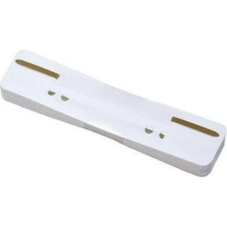 Soennecken Aktenordner Heftstreifen 3,4 x 15 cm (B x H) Polypropylen weiß 25 St./Pack.