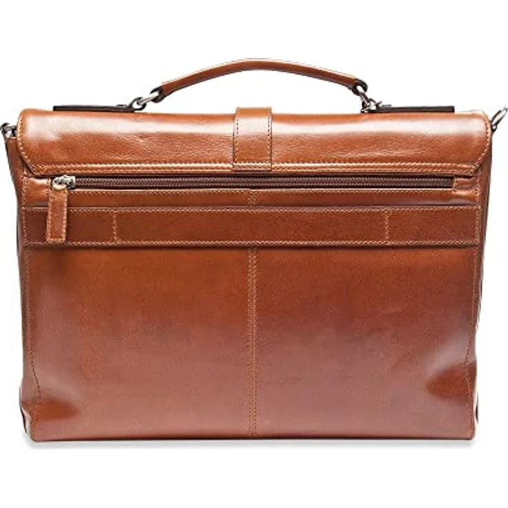 Picard Unisex, Herren Aktentasche BUDDY aus Wasserbüffelleder Groß | mit Steckverschluss | Aktentasche | Business – Bild 2