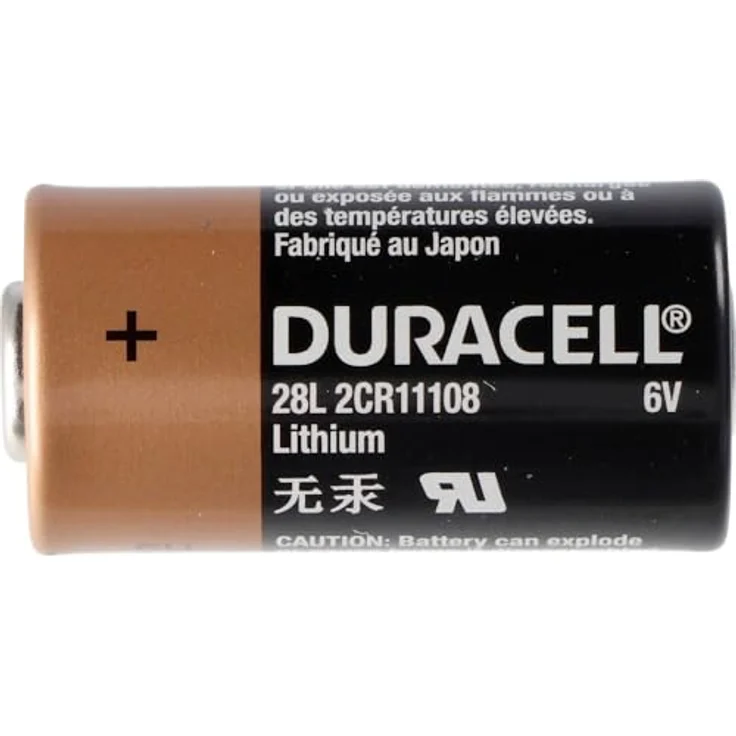 Duracell 2CR11108 Lithium Batterie 28L 2CR-1-3N 6V Bulk – Bild 2