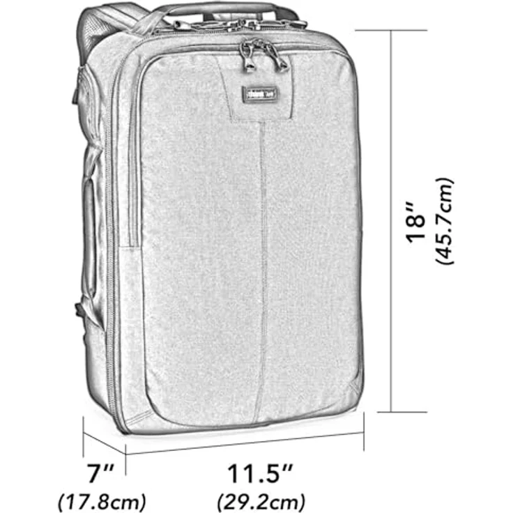 THINK TANK Airport Essentials Umhängetasche, 75 cm, Schwarz (Negro) – Bild 3