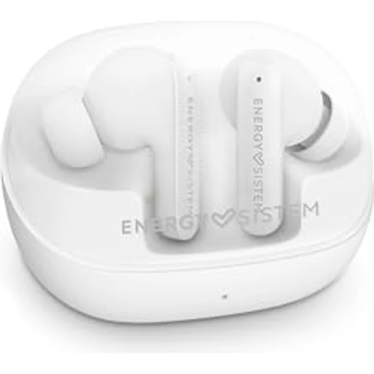 Energy Sistem Serenity ANC, True Wireless Earphones mit aktiver Geräuschunterdrückung und integriertem Mikrofon, kabellos, Weiß – Bild 2