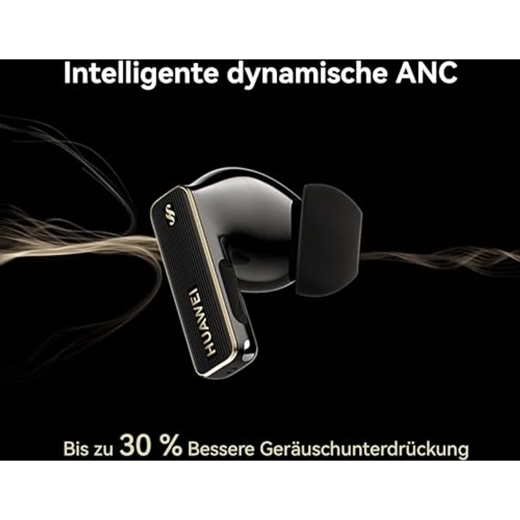 HUAWEI FreeBuds Pro 4, Dual-Treiber True Sound, Intelligente dynamische ANC, Silbernes Saiten-Design, Kopfbewegungsbasierte Steuerung, Weiß – Bild 4