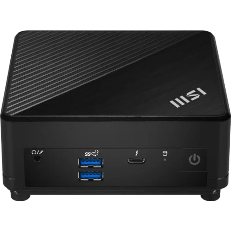 MSI Cubi 5 1MA-662AT, Mini-PC mit Intel Core i3, 8 GB RAM, 256 GB SSD, Schwarz, Windows 11 Home – Bild 1