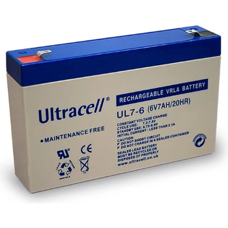Wentronic AKKU 6-7,0 Ultracell Blei-Akku (Ultracell) 6 # 46759