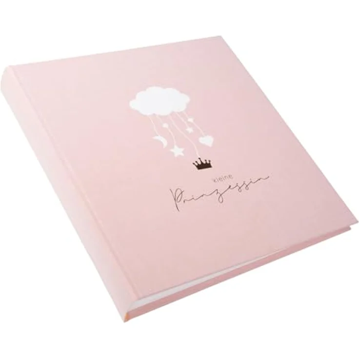 goldbuch Babyalbum Wolkenpoesie, 30x31 cm mit 6 farbigen illustrierten Seiten, rosa – Bild 3