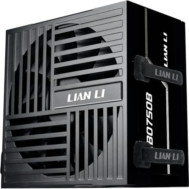 Lian Li RB Series 750 Watt Netzteil, 80 PLUS Bronze, teilmodular, PCIe 5.1, ATX 3.1, schwarz – Bild 1