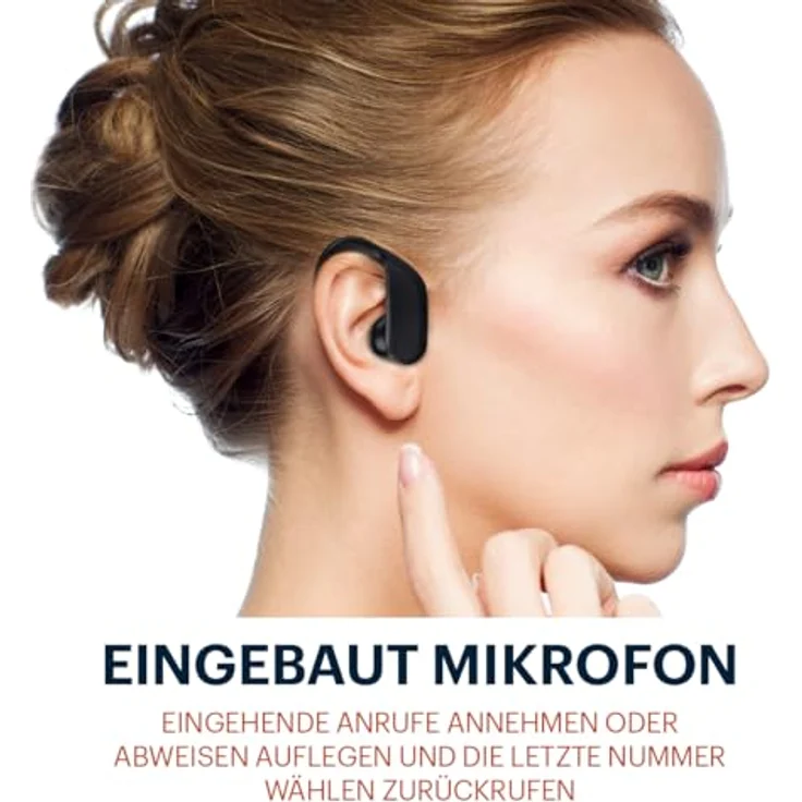 Grundig True Wireless Sport-Kopfhörer mit Bluetooth, bis zu 30 Std. Spielzeit, USB-C Schnellladung, bequemer Sitz – Bild 5