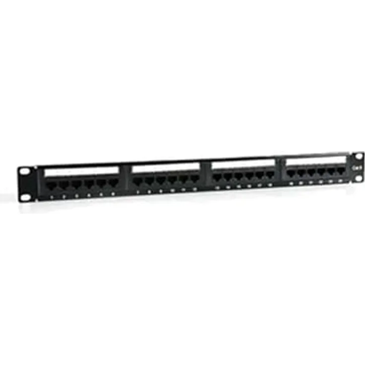 BIG 2LAN Patch Panel 19" CAT6 24 Puertos UTP