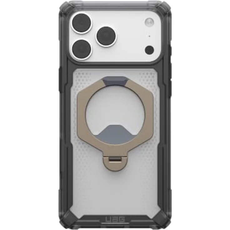 UAG Plasma XTE 360 MagSafe, Handyhülle für iPhone 18 Pro Max/17 Pro Max, ash/titanium, mit drehbarem Kickstand und verstärkten TPU-Stoßfängern – Bild 4