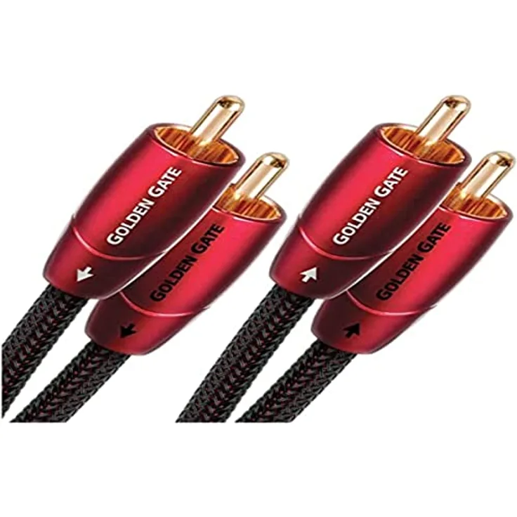 AudioQuest Golden Gate Paar Phono-Kabel, 1,5 m