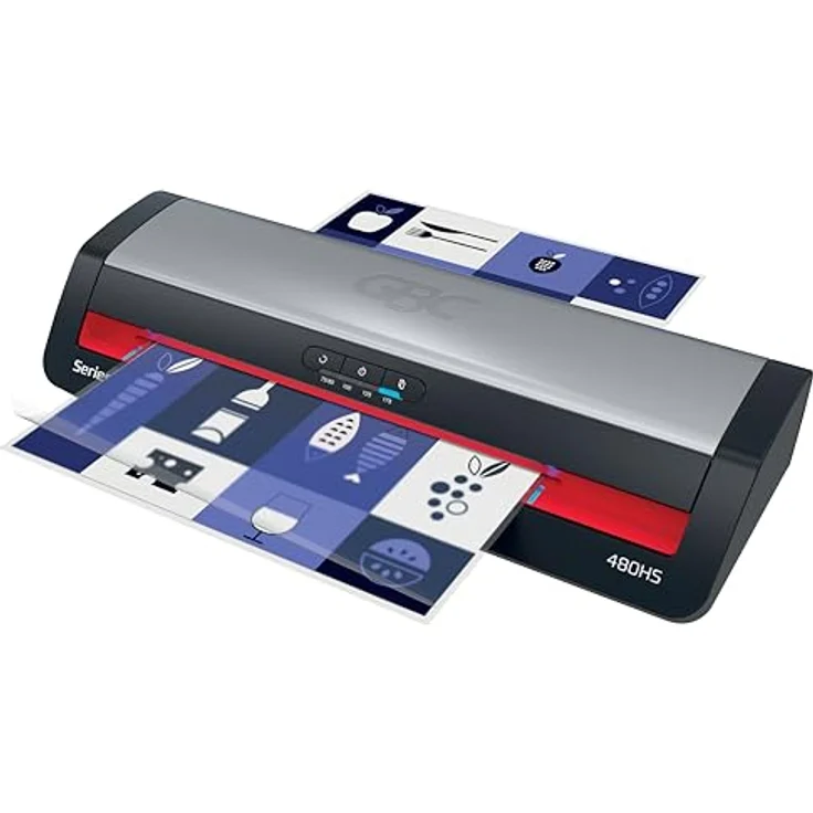 GBC Laminiergerät 480HS, Hochgeschwindigkeits-Laminierer A3 mit 800 mm/min, 75-175 µm Folienstärke, EU Version, automatische Abschaltung – Bild 1