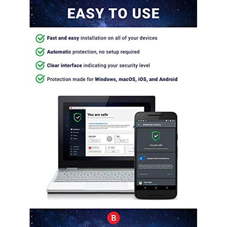 Bitdefender Total Security Aktivierungscode für PC/Mac, 5 Geräte, 2 Jahre – Bild 4