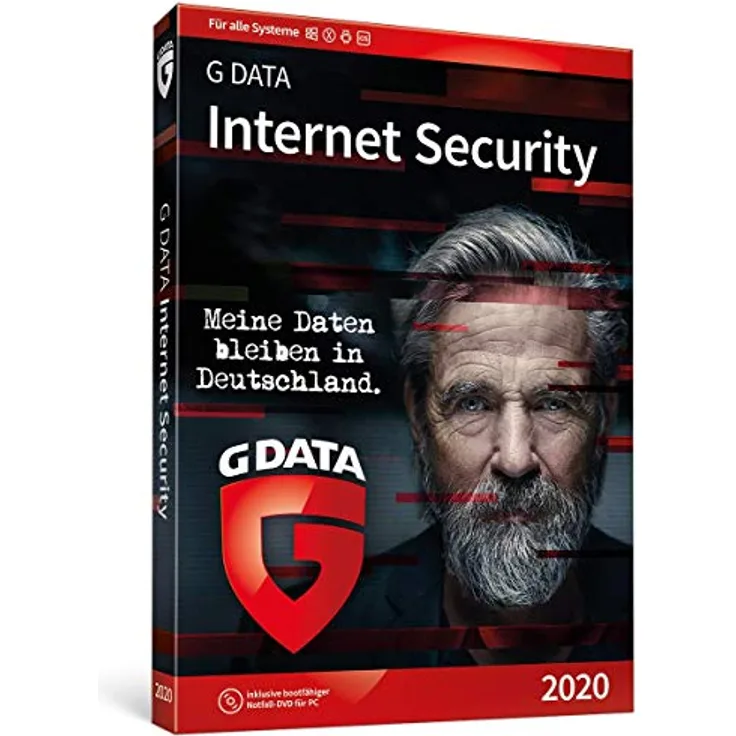 G DATA Internet Security | 3 Geräte - 1 Jahr | Leerbox mit Registrierungskey - ohne Notfall-DVD