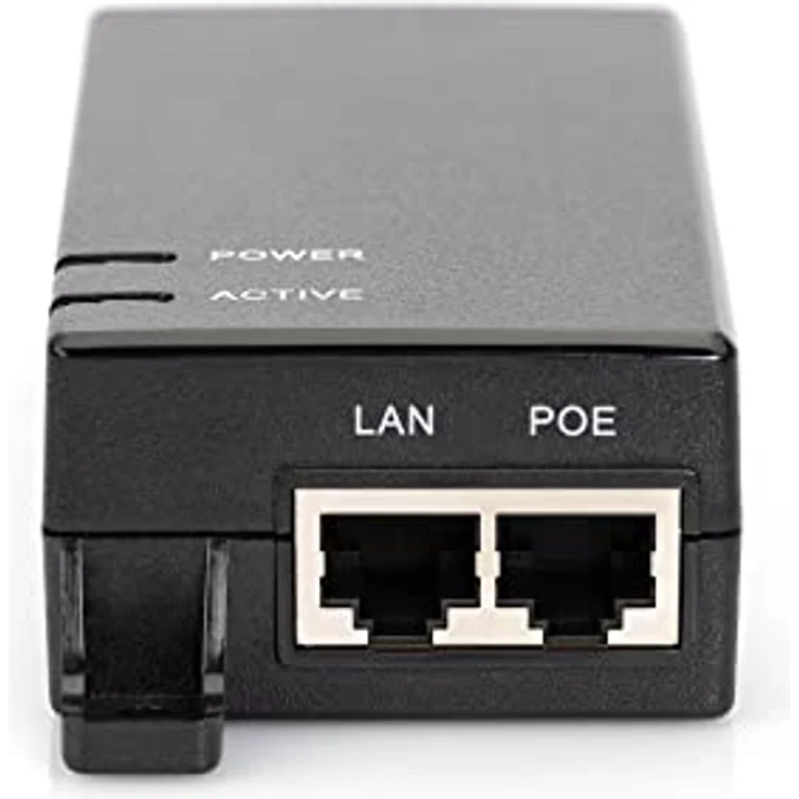 DIGITUS PoE Injektor - IEEE802.3af - Gigabit Ethernet - 15.4 Watt - max. 48 Volt - Stromversorgung Pin 4-5(+) & 7-8(-) – Bild 4