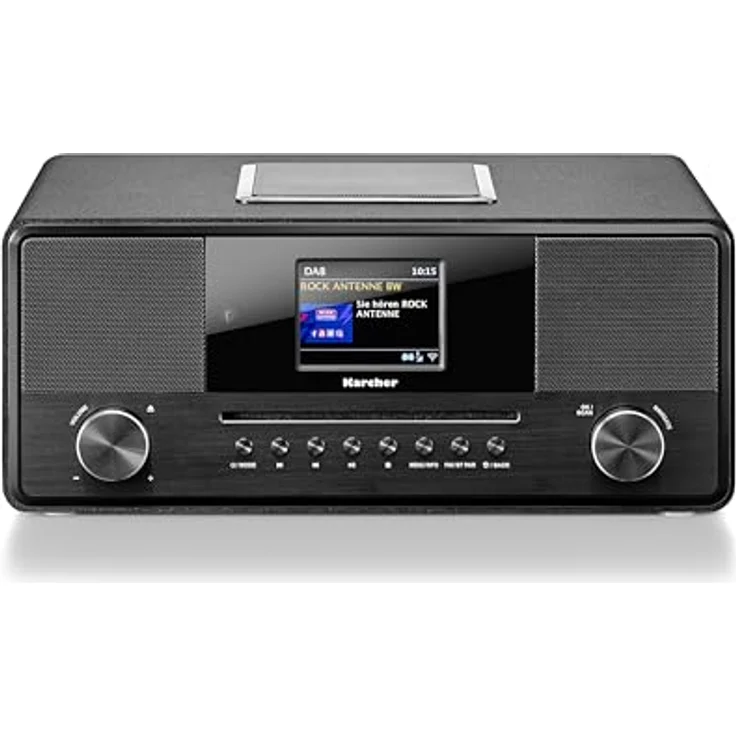 Karcher DAB 9000CDi Internetradio mit CD-Player schwarz – Bild 3
