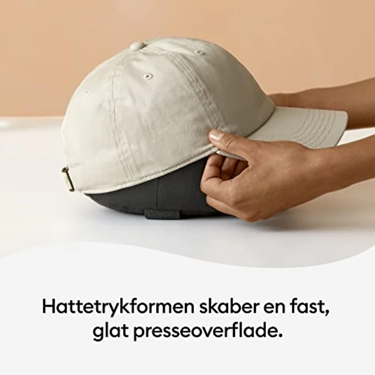 Cricut Hat Press, Heizpresse für Kappen mit gebogener Heizplatte und Bluetooth-Funktion, One Size – Bild 5