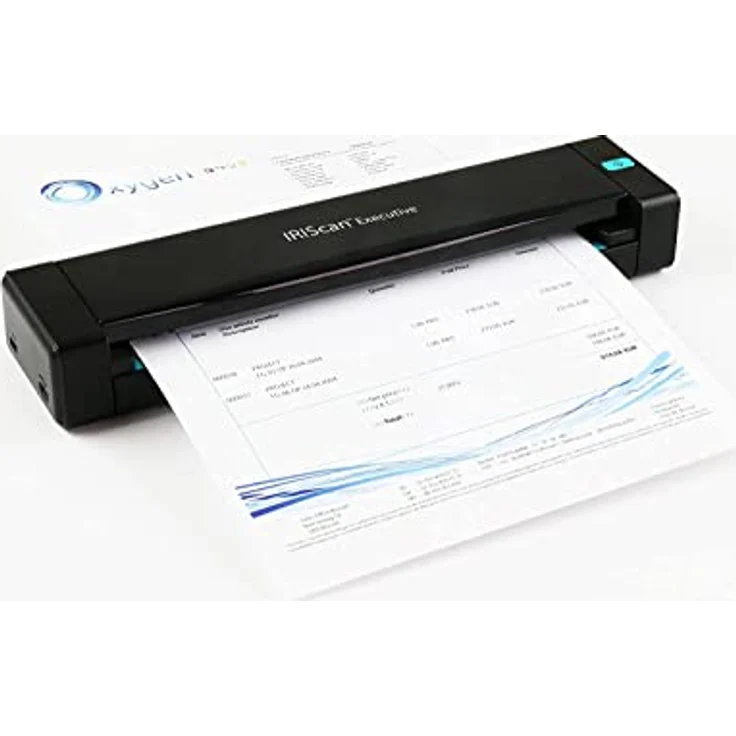 IRIS IRISCan Executive 4 portabler A4 Einzelblatteinzug Duplex Farbscanner (8ppm 300-600 dpi USB TWAIN - Win, inkl. Button Manager) – Bild 5