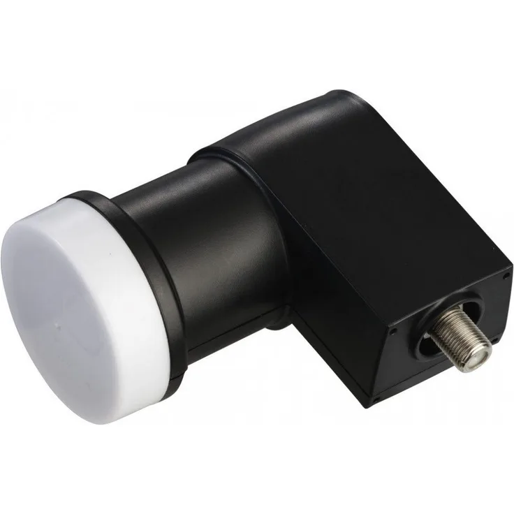 GSS SINGLE LNB schwarz für Digital-Receiver. Universal-Single-LNB, integrierte 22-kHz-Umschaltung und Schutztülle